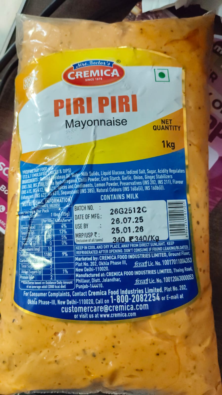 Piri Piri Mayonnaise